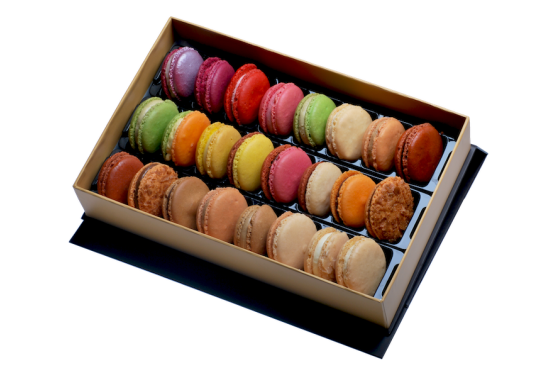 Coffret de macarons "Découverte" (24p)