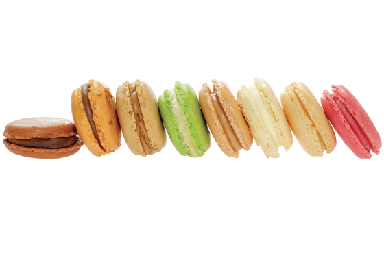 Réglette de macarons "Découverte" (6p)